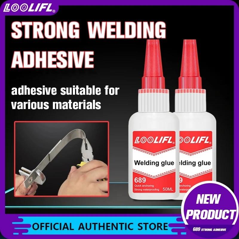 Universal Super Glue, High-Strength Oil-Based Adhesive, Quick Fix and Cure, Waterproof, Suitable for Leather, Metal, Wood, Plastic, Rubber
