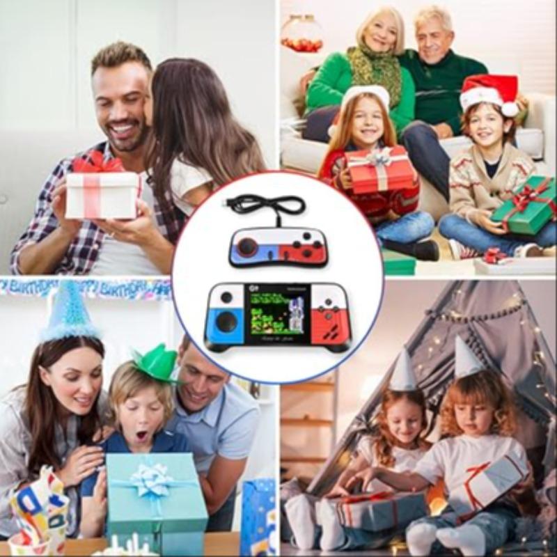 New Sup Portable Handheld Game Console, Classic Childhood Games, Perfect for Dual Play, Best Gift for Birthday and Christmas