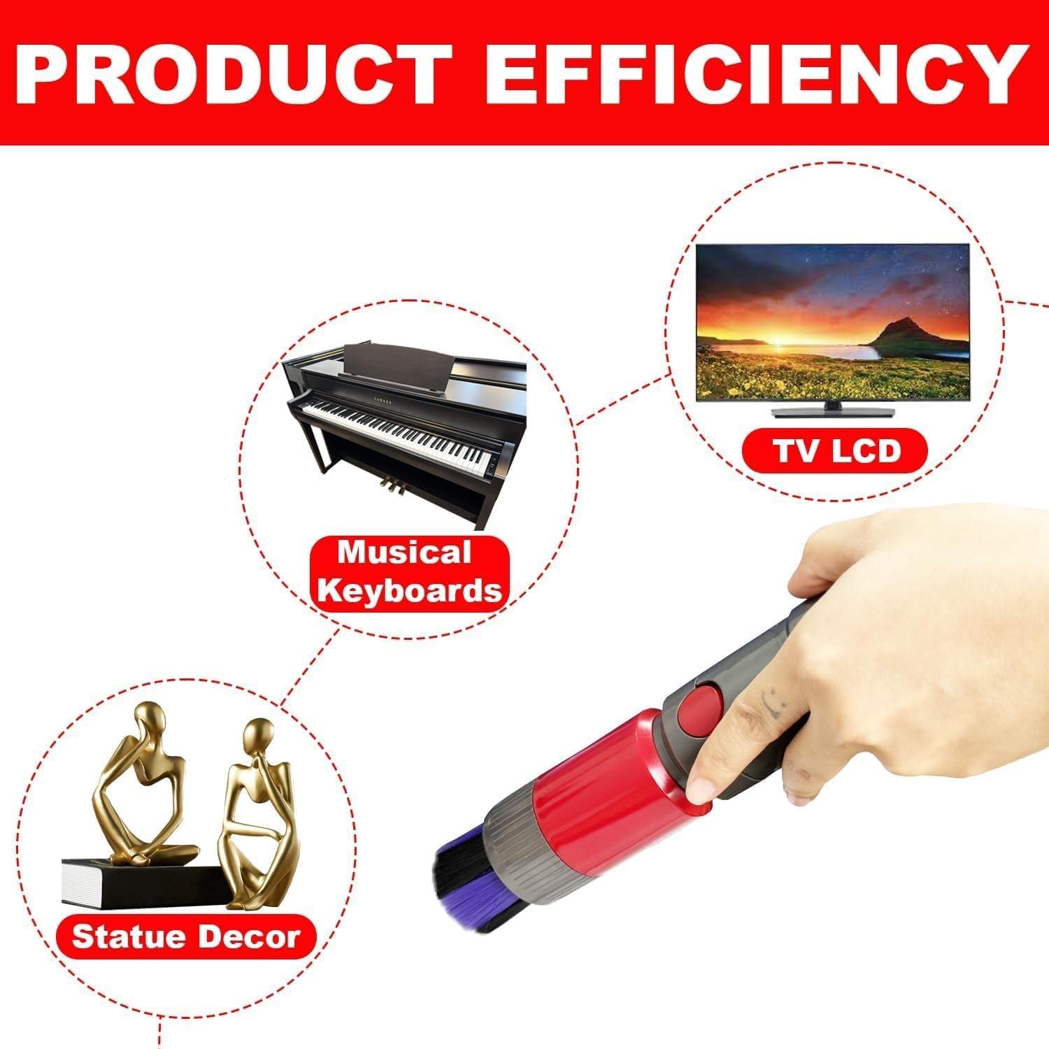 Wireless Standing Vacuum Cleaner Attachment for Hardwood Floors, Compatible with V7 V8 V10 V11 V15 Models, Cleaning Head Accessory