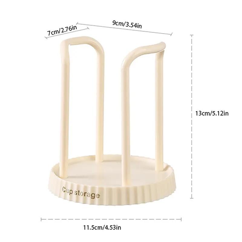 Disposable Paper Cup Holder Dispenser, Countertop Cup Storage Rack, Plastic Cup Organizer Stand, Coffee Shop, Office, Home, Water Cooler