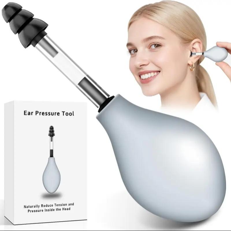 Ear Pressure Relief Suction Device, Instantly Relieves Migraines, Tinnitus, Travel Discomfort, Safe, Portable, Efficient Ear Wax Remover