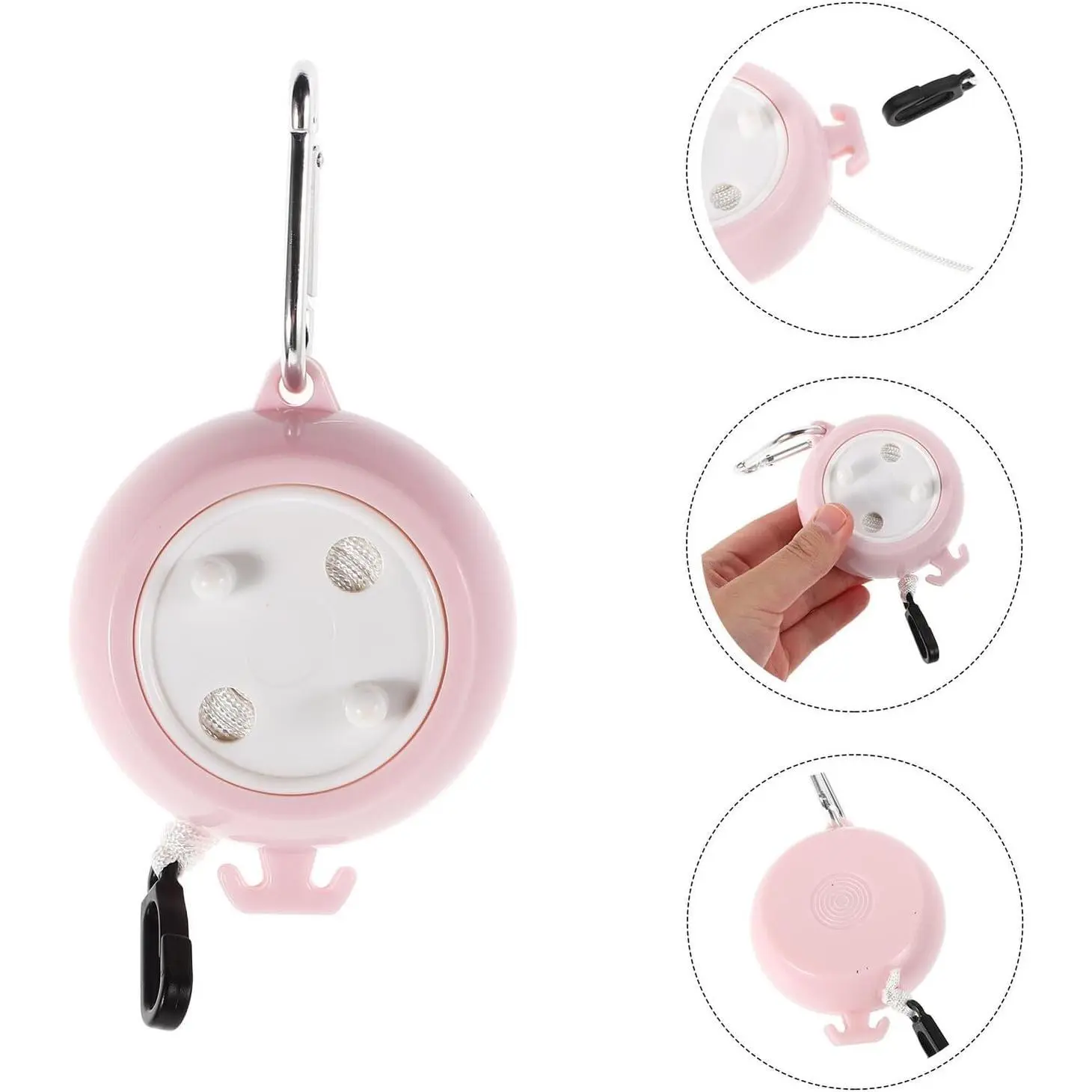 Portable Retractable Clothesline - Heavy-Duty Laundry Line, Space-Saving for Travel Camping, Indoor and Outdoor Home Laundry Tools & Accessories