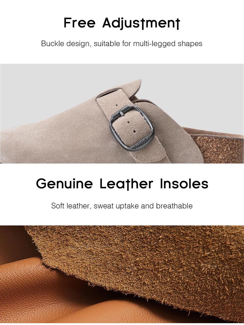 FITORY Breathe I | Women’s Suede Clogs