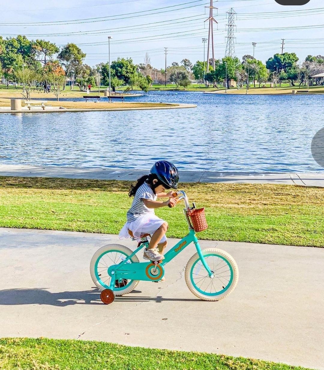 JOYSTAR ON SALE 12-24 inch Kids Bike Basket Training Wheels 2-12+years Old Girls & Boys (Green, Beige & Pink) JOYSTAR ON SALE 12-24 inch Kids Bike Basket Training Wheels 2-12+years Old Girls & Boys (Green, Beige & Pink)