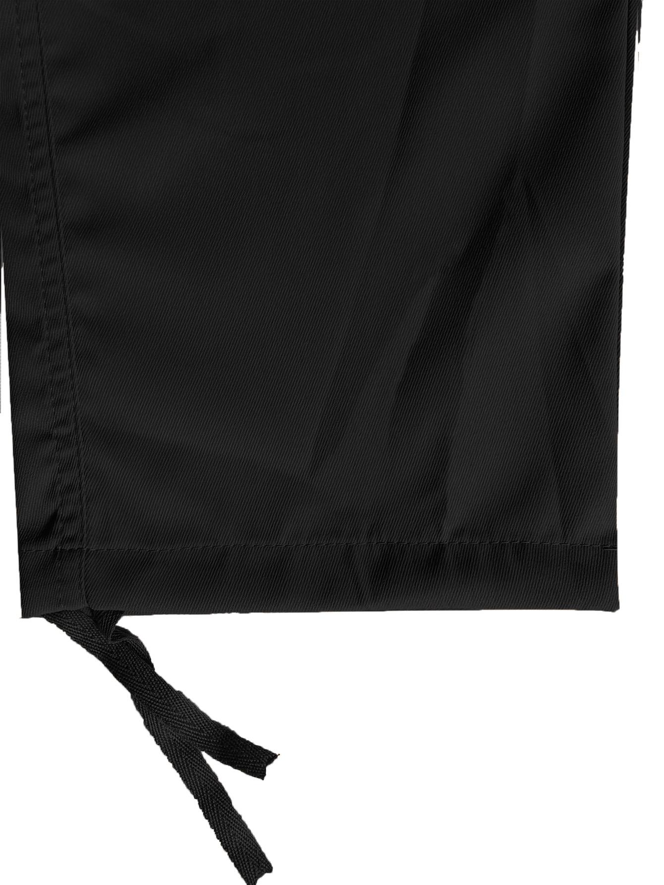 4-piece set of men's durable work pants with multiple pockets for outdoor sports, featuring drawstring design, suitable for spring and autumn, machine washable, holiday gift.