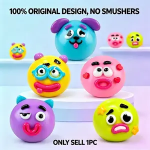 Colorful Squishy Stress Ball, Slow Rise Anxiety Relief, Unisex Desk Accessory for Adults, Jy001 Model, Perfect for Relaxation