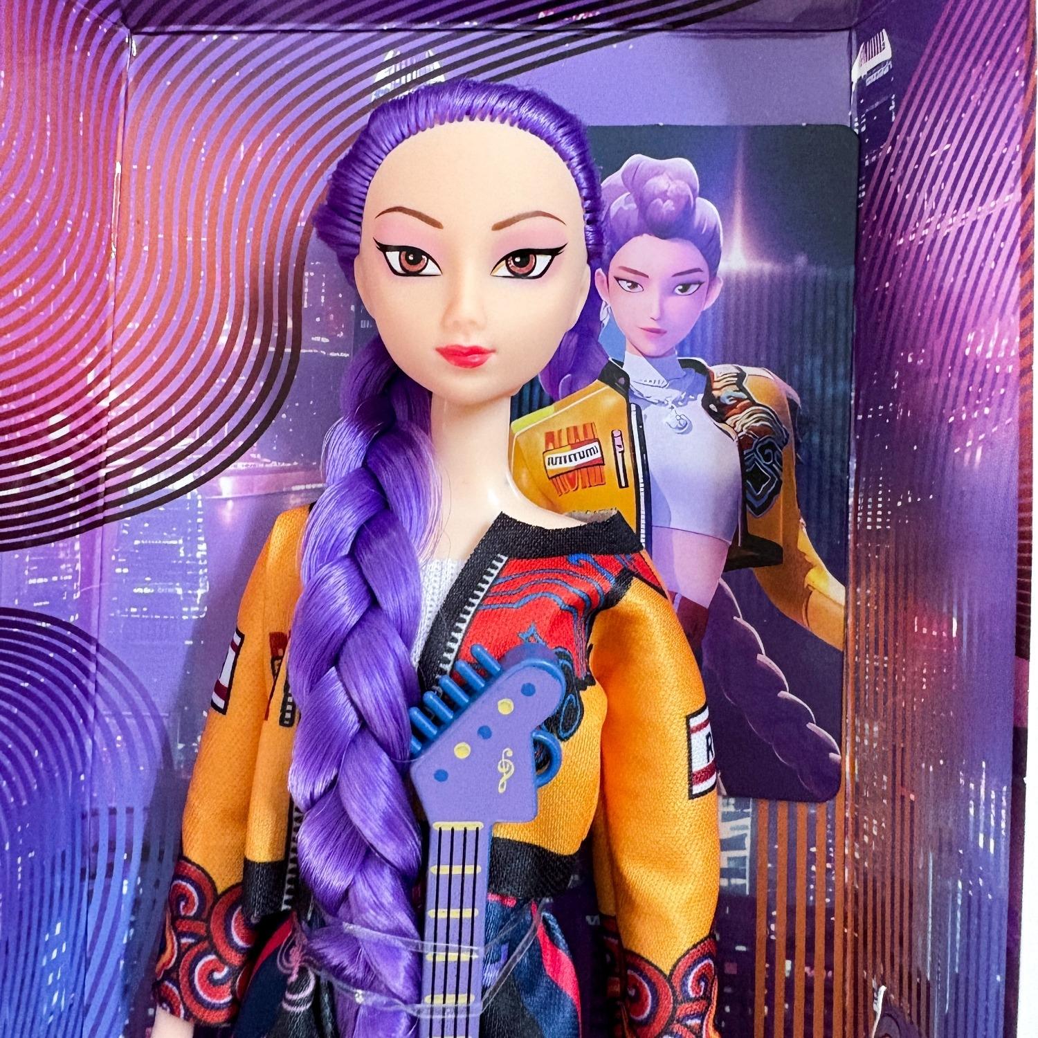 New K-pop girl group “Wawa Wawa Lumira Zoi” cross-border vinyl collectible figures