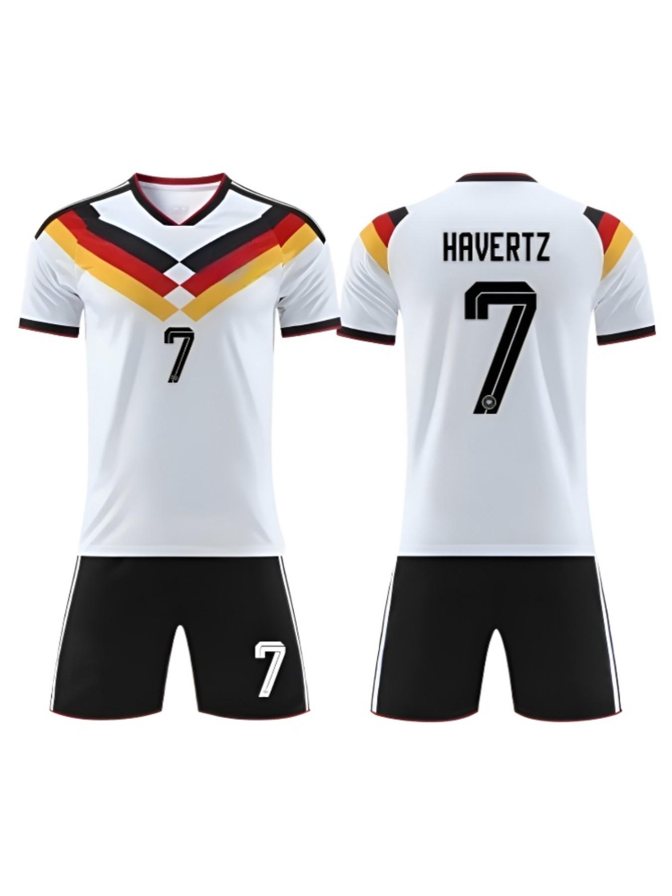 2026 Germany Football Jersey Set, Home Kit, Minimalist Pioneer Style, Moisture-Wicking, Professional Competition and Training Gear