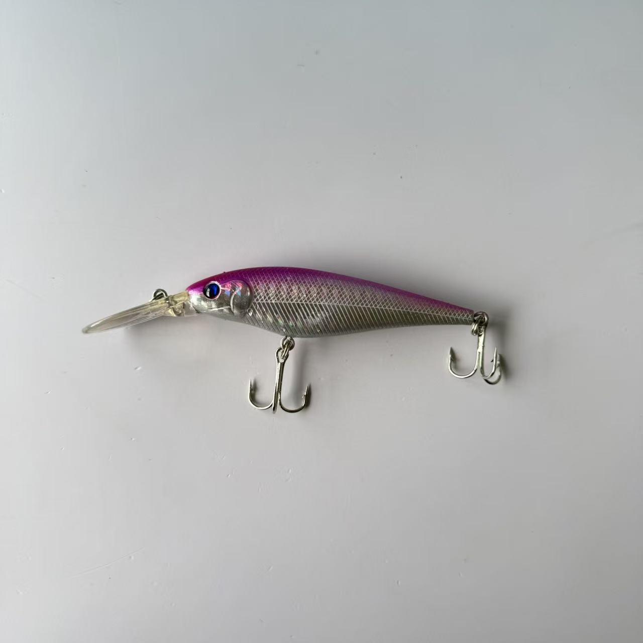 Reproduction of a famous brand, bestseller, 1 piece, Lure Long Tongue Floating Deep Diving Minnow Imitation Fish Bait for Walleye, suitable for freshwater and saltwater fishing, fishing accessories, tackle, and gear