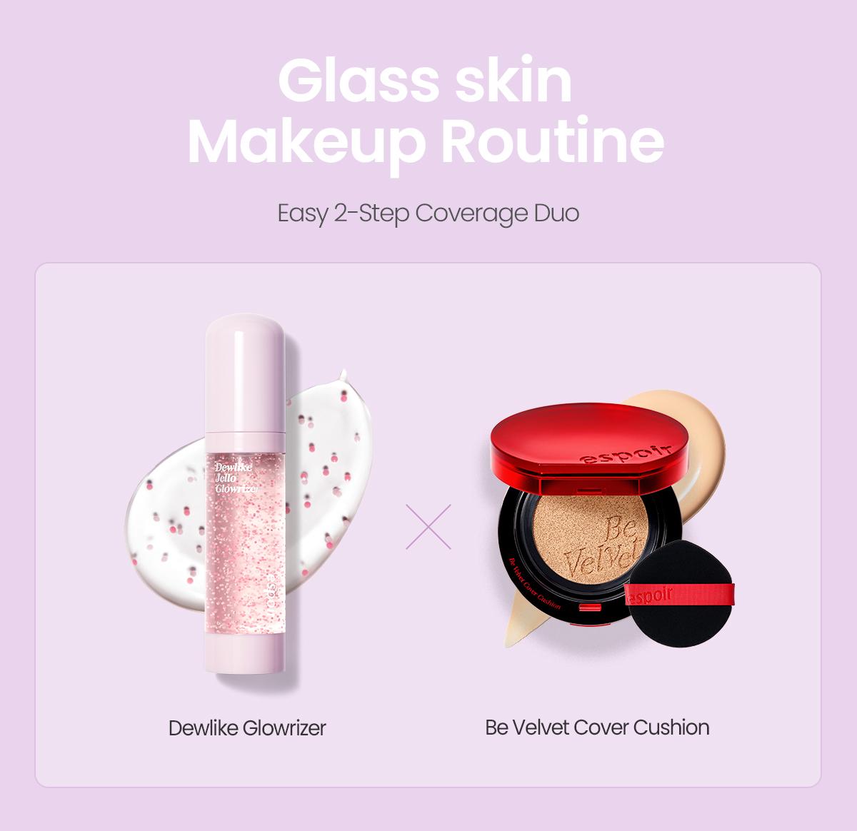 [Espoir Official] Dewlike Jello Glowrizer | Hydrating Makeup Base with Hyaluronic Acid & Niacinamide | Natural Glowy Finish, Skin Soothing, All-day Hydration