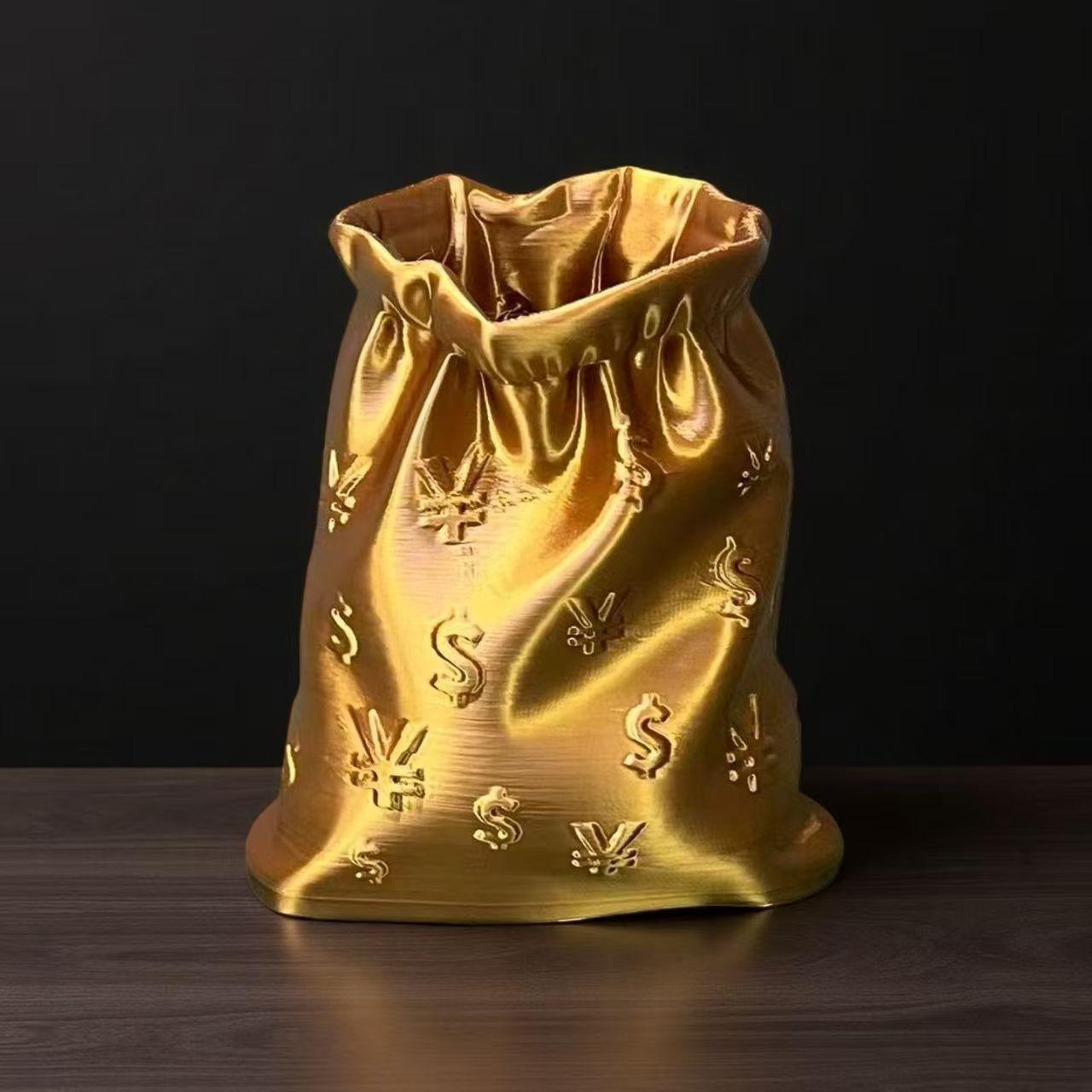 Pen Holder, 3D Printed Storage Organizer, Office Supplies, Living Room Desk Decor, Multifunctional Creative Desktop Accessory, Gift for Students and Friends