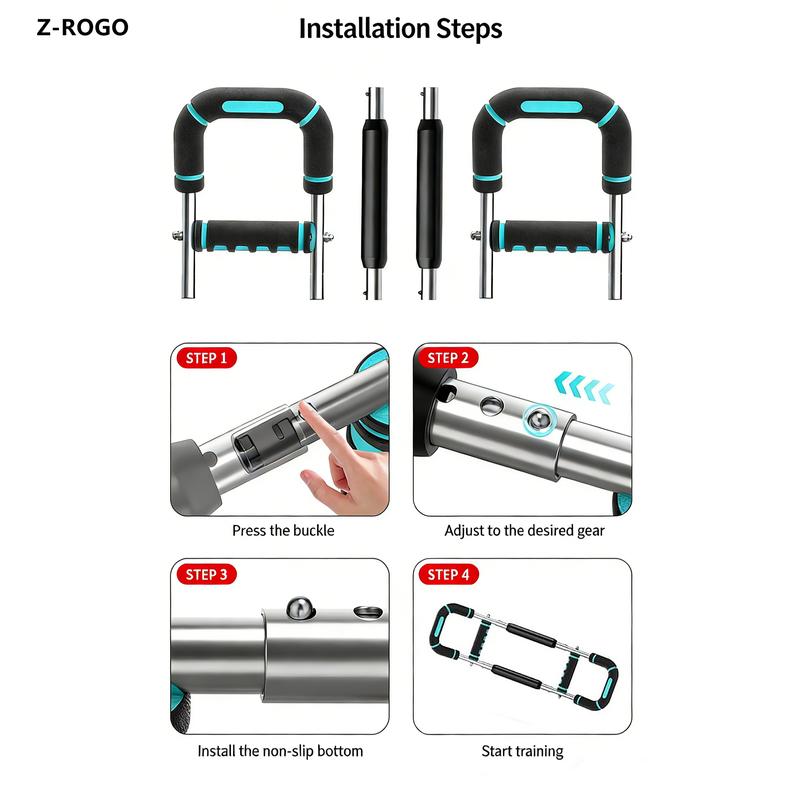 Multifunctional U-Shaped Arm Trainer for Versatile Arm Workouts Enhances Flexibility & Strength Comfortable & Effective Training muscle Detachable Spring Resistance Arm Trainer total body