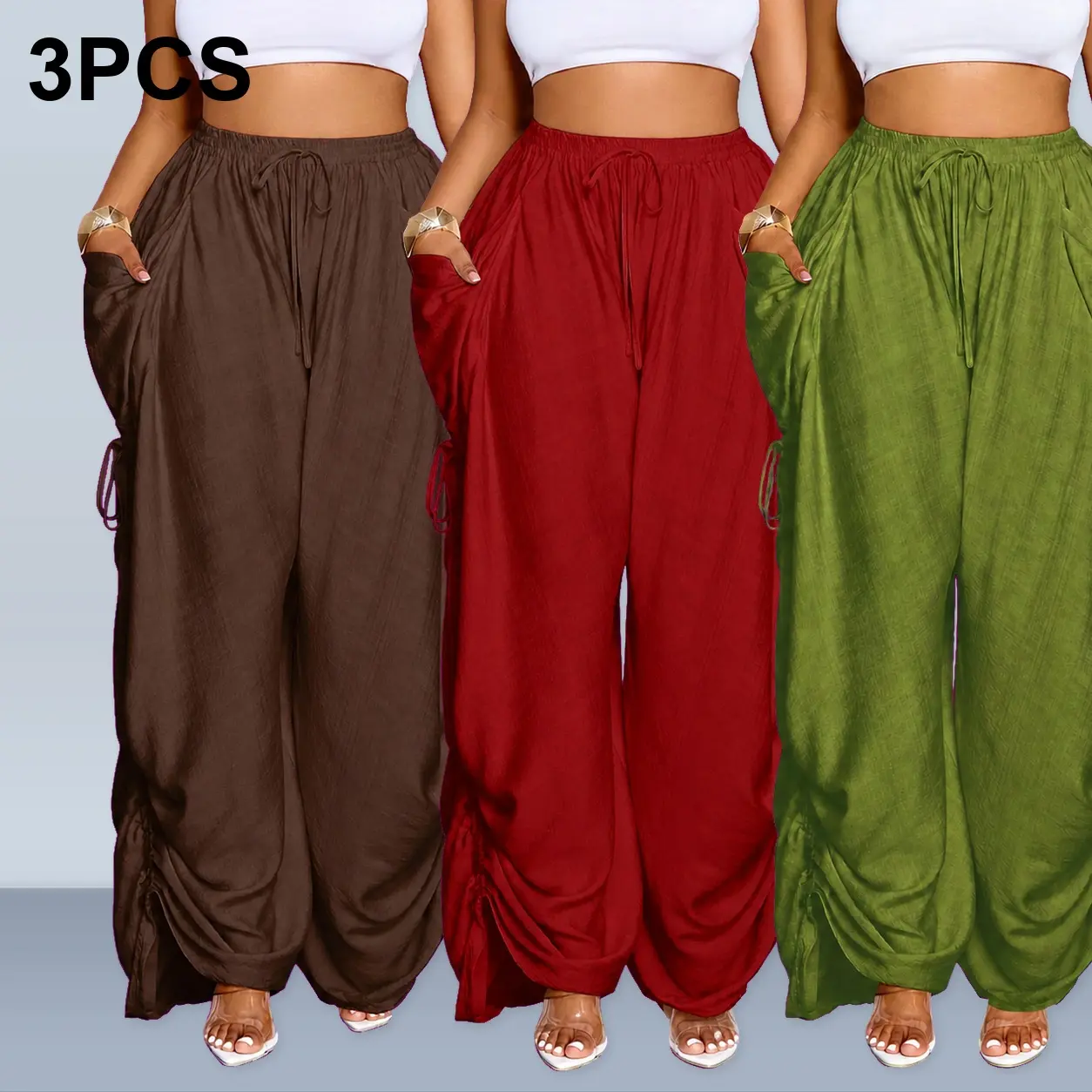 Brown+Red+Army Green