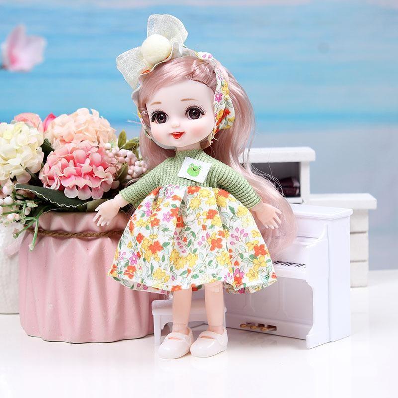 Changeable Doll Princess Gift Set, 17cm Doll Toy, Perfect Birthday Present, Ideal Holiday Gift, Kids' Favorite Plaything