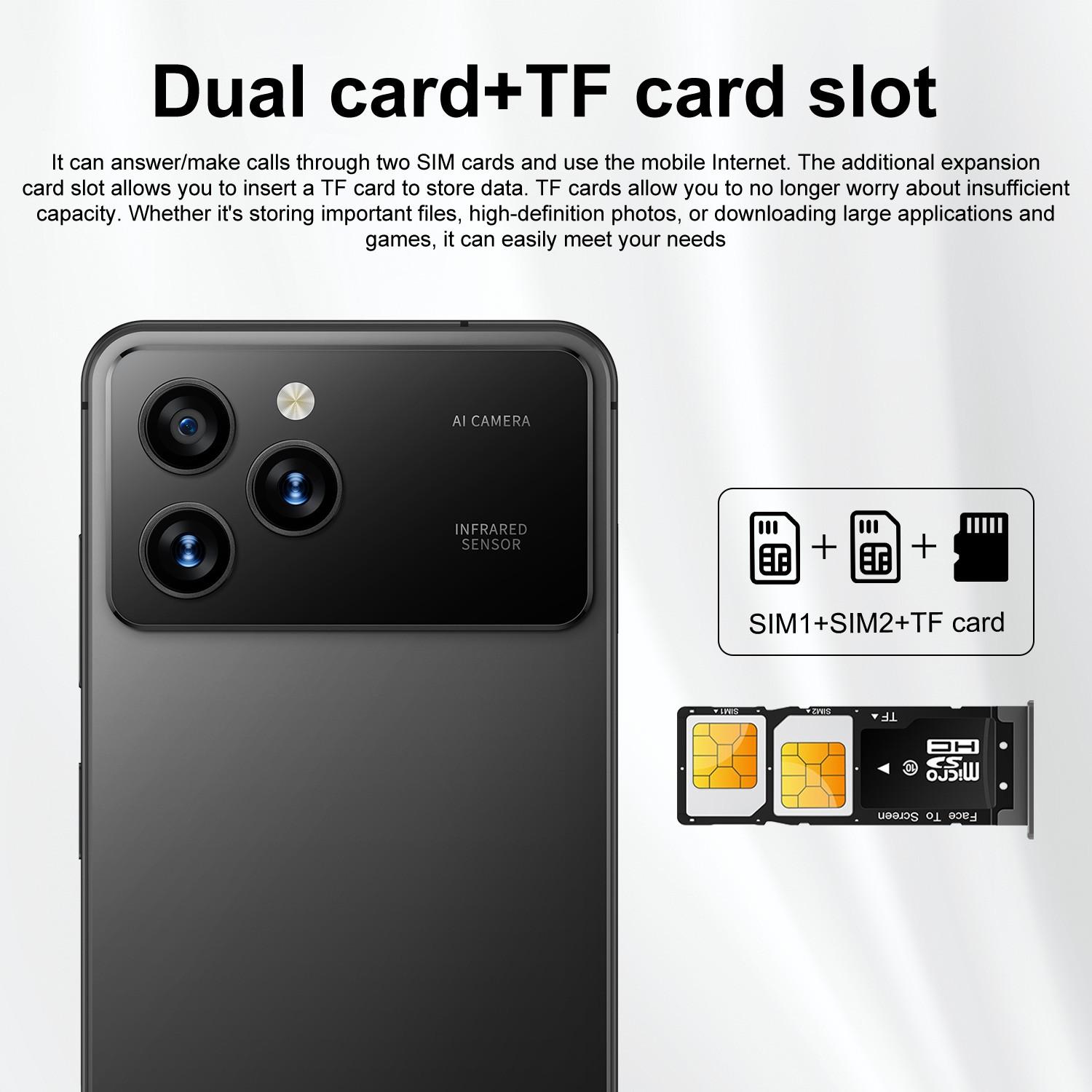 I25 Ultra 7.2 Inch Large Screen, Octa-Core 4g Smooth Performance, 4GB RAM + 32GB Storage, 4300mah Long Battery Life, Dual Sim Android 12