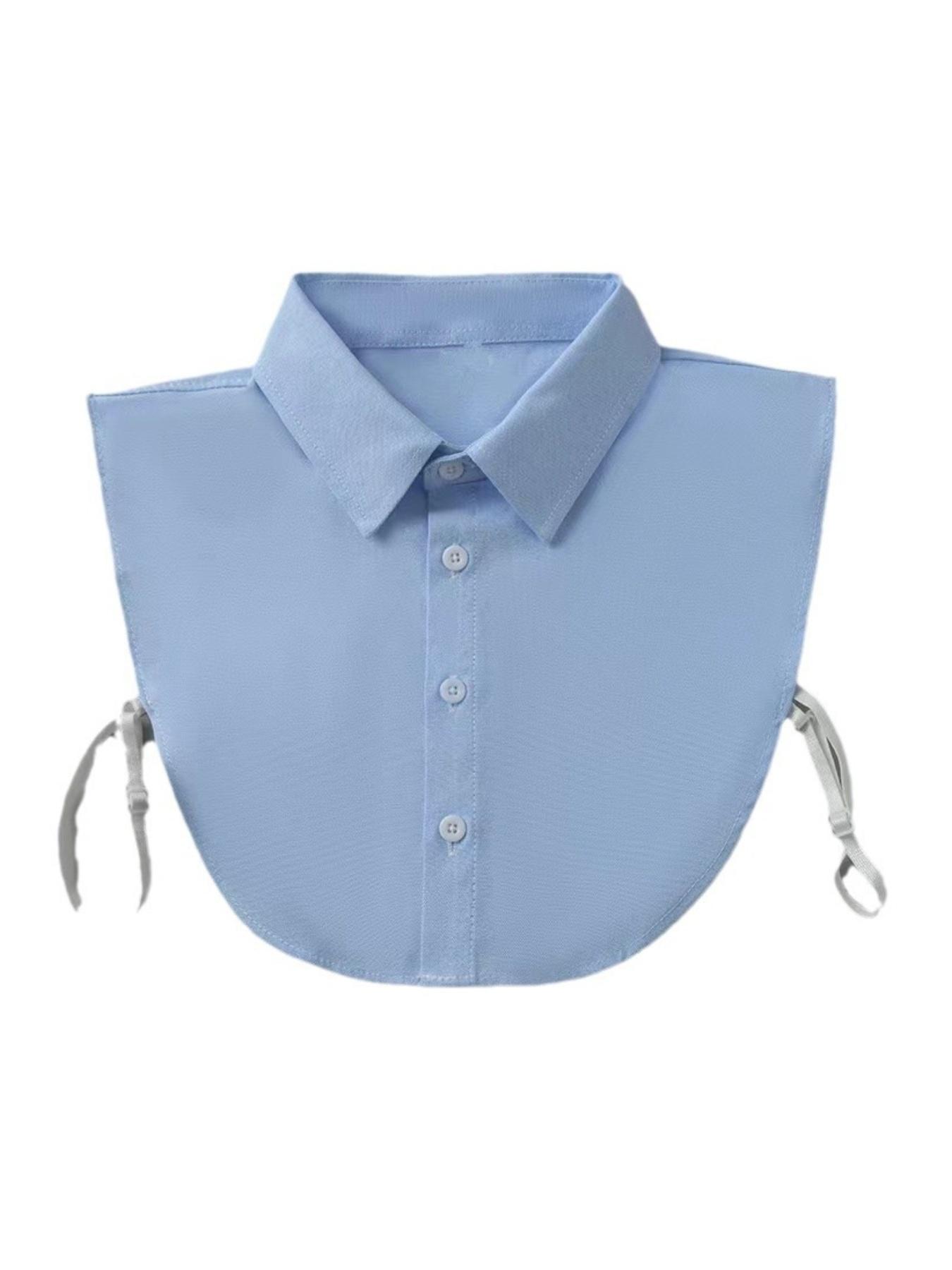 Women's Fake Collar Shirt Lapel, Versatile Cotton Decorative Stand-Up Pointed Collar, Stylish False Clothing Accessory, Styling