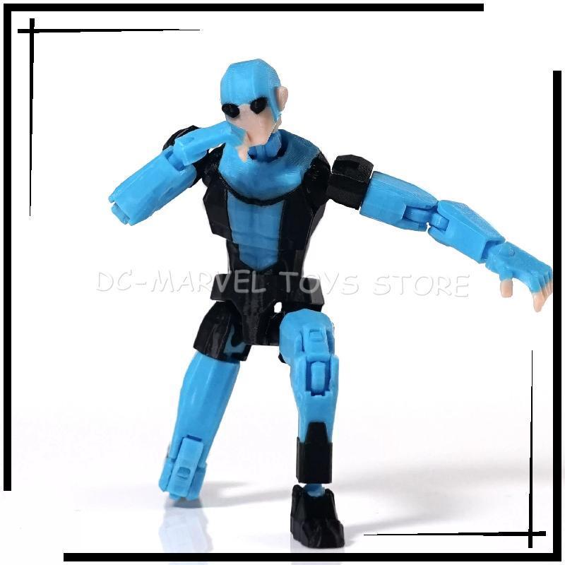 New In Stock 3d Printed Invincible Boy Stripe Mark Light Blue Mark Dummy13 T13 Multi-Jointed Shapeshift Action Figure Toys