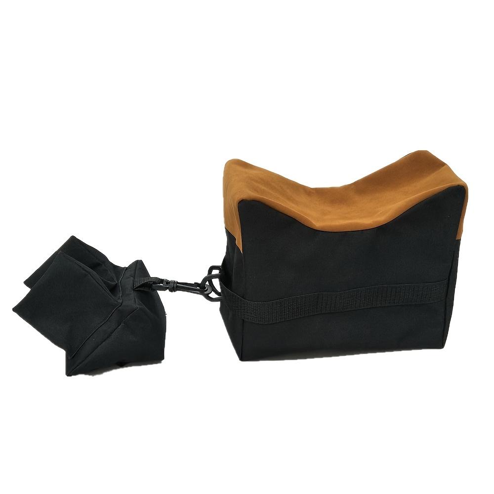 1Pack Shooting Rest Bags Target Sports Shooting Bench Rest Front And Rear Support Sandbag Stand Holders for Gun Rifle Shooting Hunting Photography – Unfilled