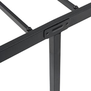 GARVEEModern Stylish Iron Bed Frame with Headboard & Footboard, Firm Support, Metal Platform, No Box Spring Needed, Under Bed Storage, Easy Assembly, Pink Twin GARVEEModern Stylish Iron Bed Frame with Headboard & Footboard, Firm Support, Metal Platform, No Box Spring Needed, Under Bed Storage, Easy Assembly, Pink Twin