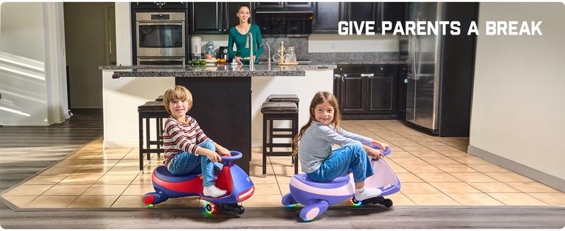 Fanttik Brand Day FanttikRide N7 Electric Wiggle Car with Pedal, Ride on Toy Fanttik Brand Day FanttikRide N7 Electric Wiggle Car with Pedal, Ride on Toy