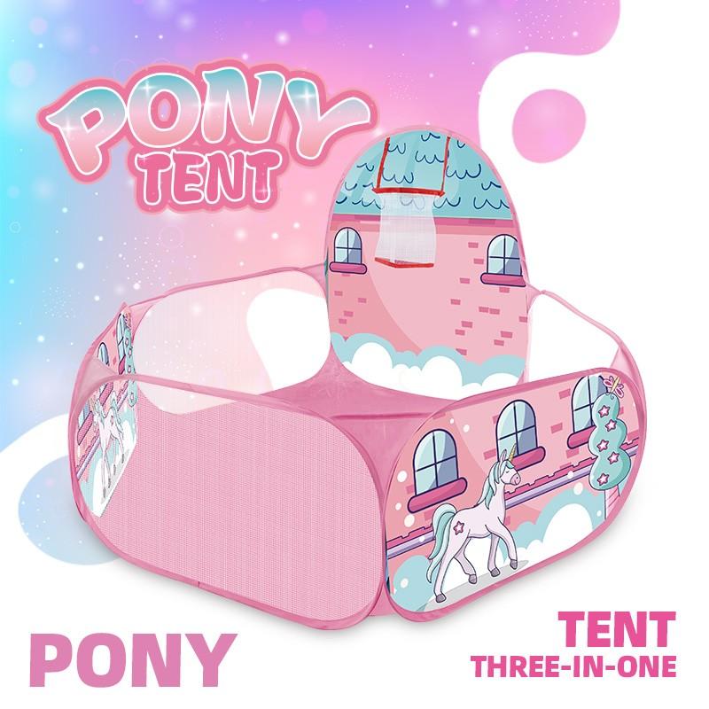 Kids Foldable Play Tent, Durable Ball Pit, Pop-Up Playpen, Ideal Birthday Christmas Halloween Thanksgiving Gift, No Accessories & Balls Not Included