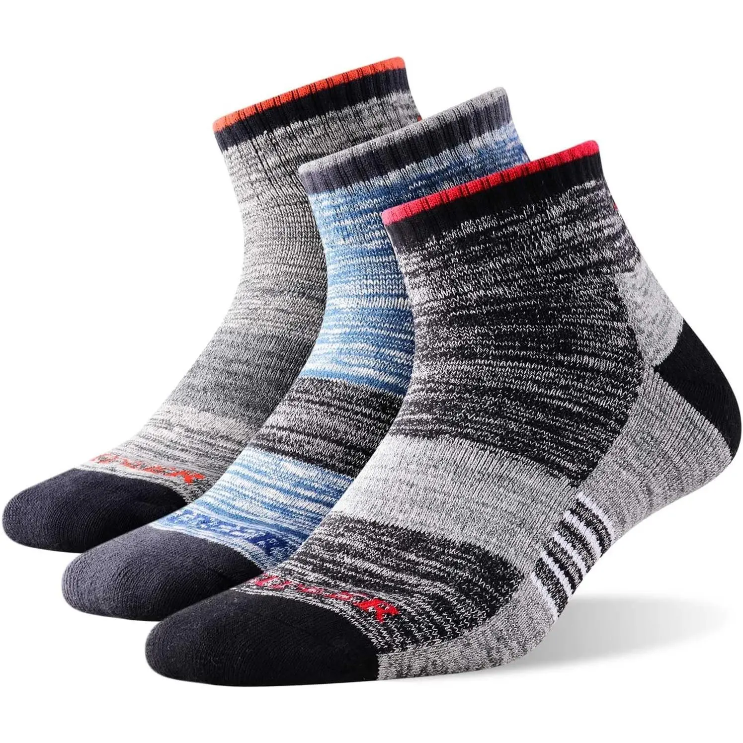 Black/Gray/Blue - Ankle