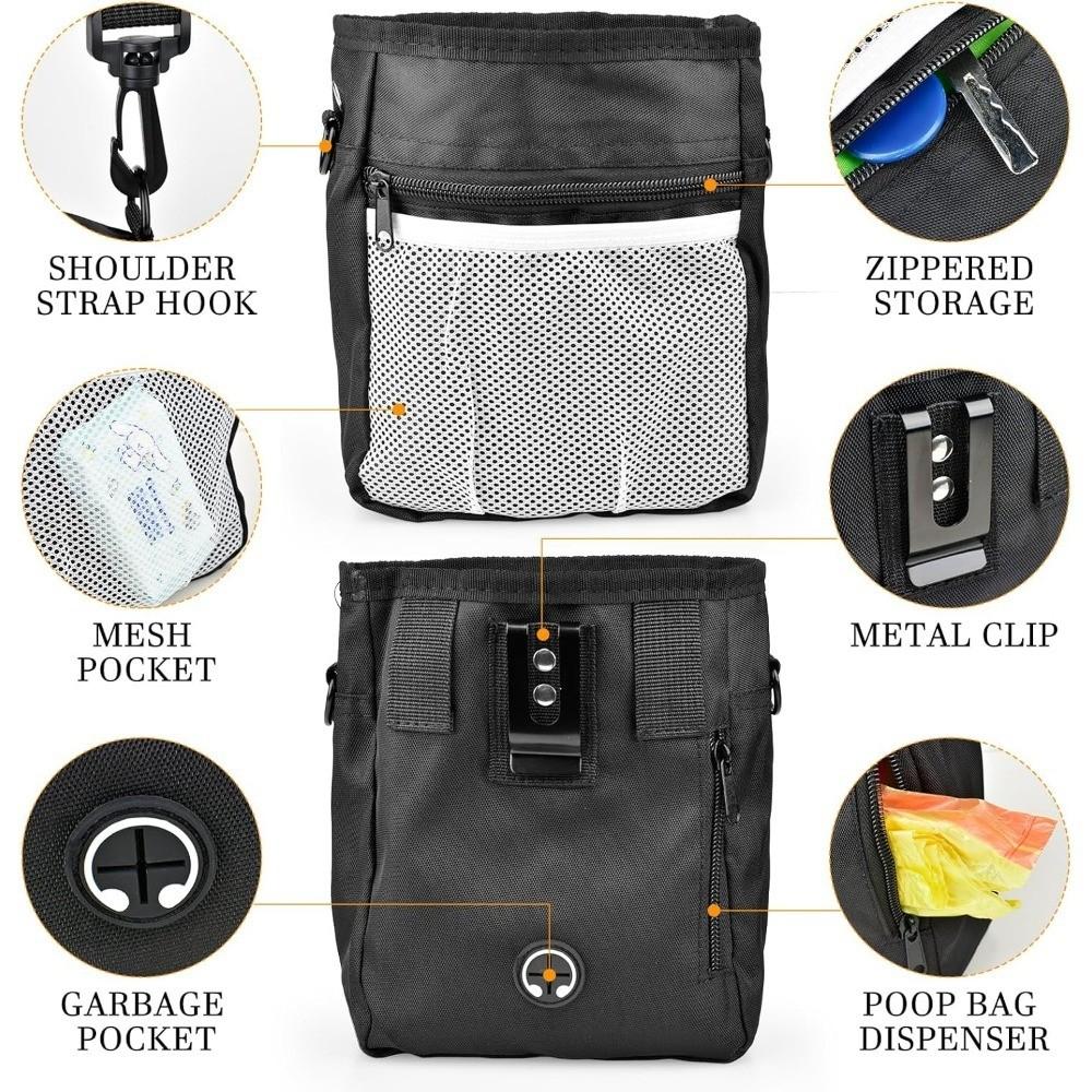 Pet First Dog Treat Training Pack, Suitable for Dry Food, Toys, Accessories, Ideal for Small, Medium, Large Dogs and Puppies