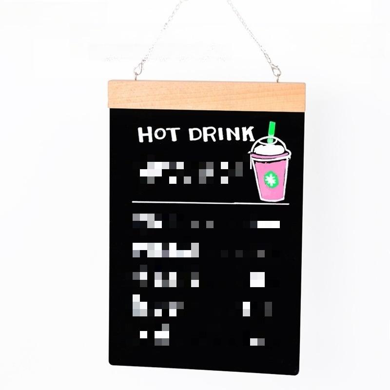 Double-Sided Erasable Hanging Whiteboard - Versatile Signage for Notices, Ads & Daily Display - Portable Message Board for Home, Office & Retail Use