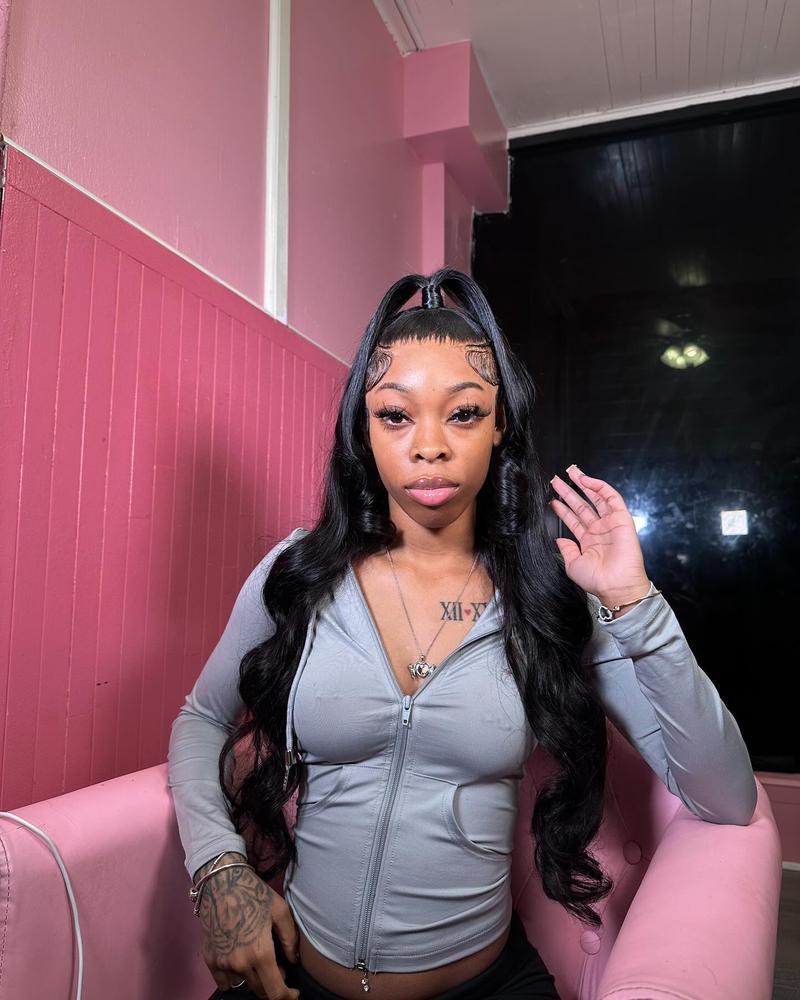 Tahikie 13x6 Body Wave HD Lace Frontal Wigs Real Hair Wig For Women Natural Color