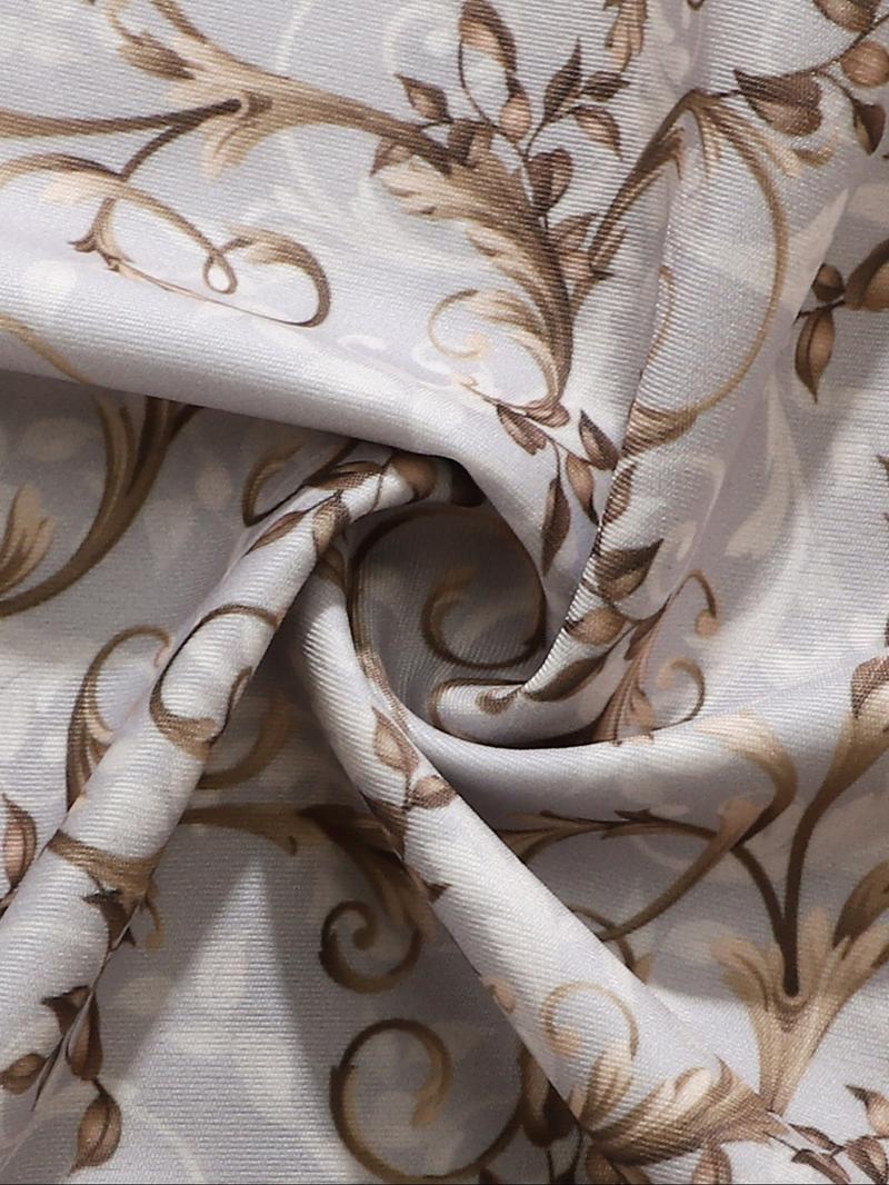 Women's Seamless Panties Set, Soft Thin Fitted Design, Fashionable Wave Edge, Casual Plain Pattern, All Seasons Wear