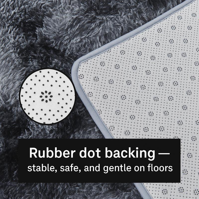 TABAYON Fluffy Rug for Living Room Large Shaggy Tie-Dye Area Rugs Non-Slip Carpet for Bedroom Soft Playroom Mat Cool Rugs New Year Home Decor Valentine's Day Gift