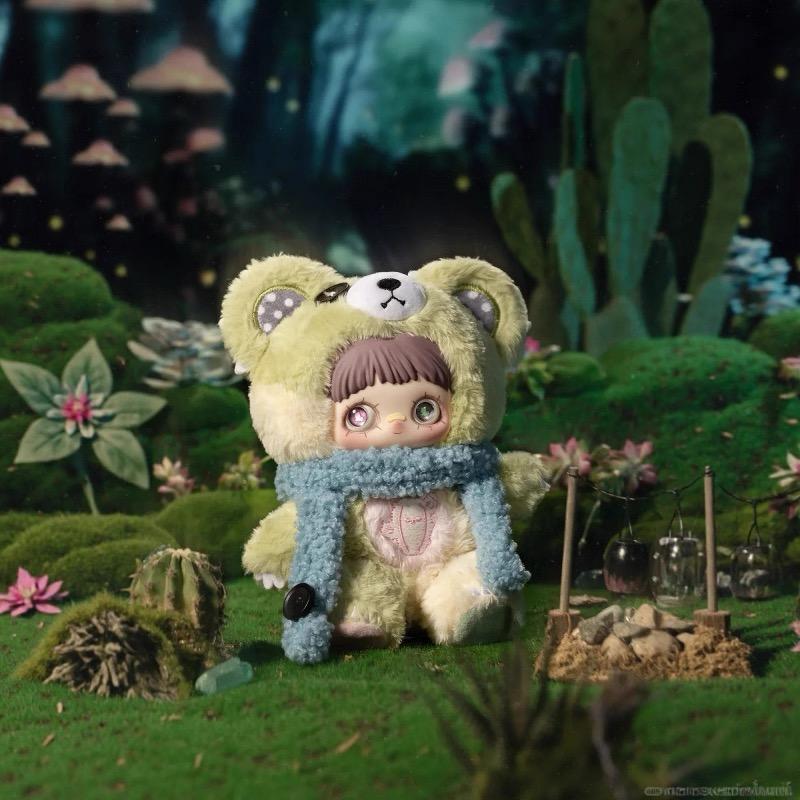 Maymei Symbiote Neverland Series Plush Blind Box V4, Kawaii Twin Secret Realm Series Stuffed Blind Box Doll  Mystery Plush Toys Collectible Birthday Christmas Gifts for Girls