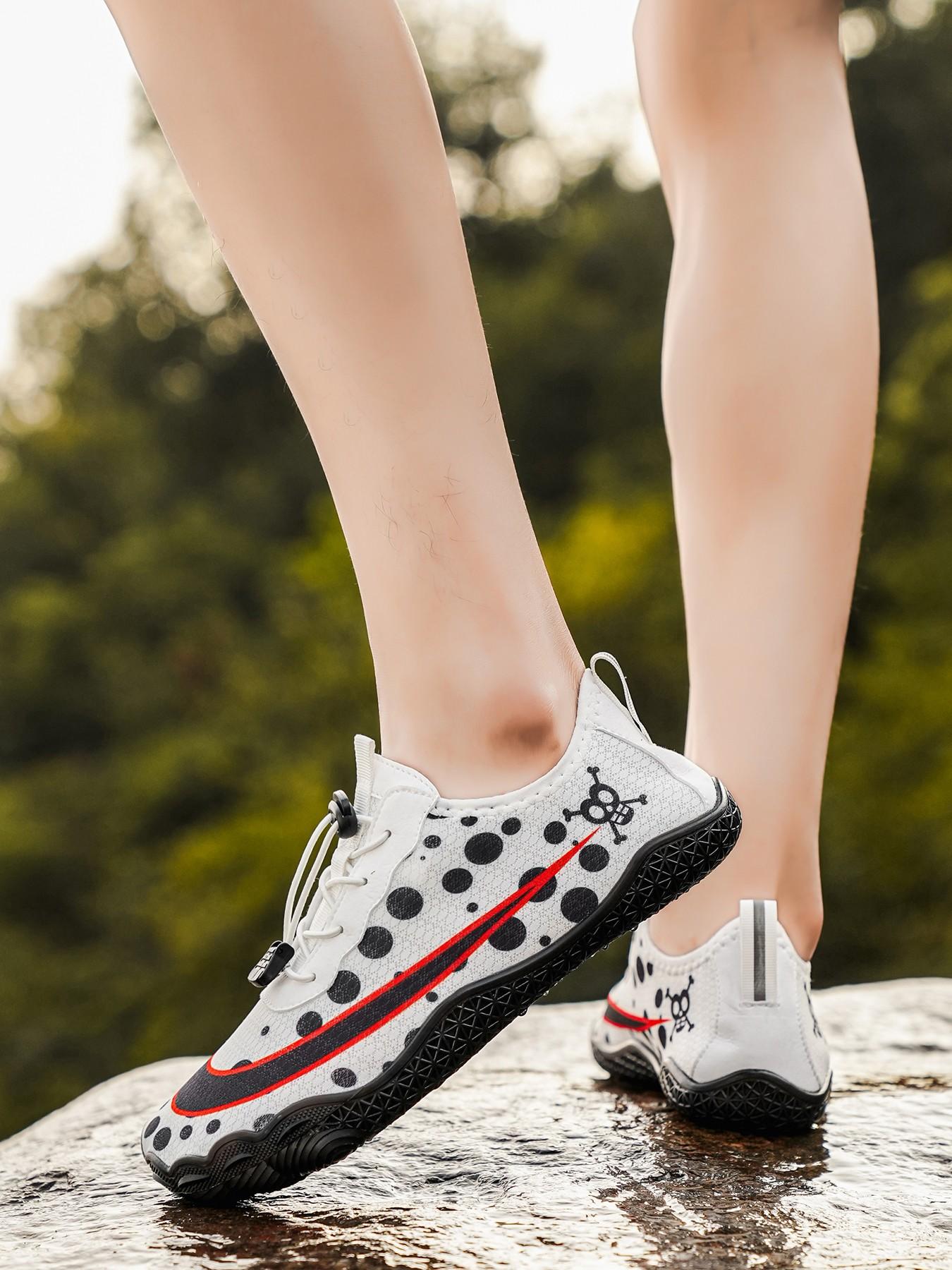 Men's Quick-Dry Hiking Shoes, Breathable Anti-Slip Outdoor Water Shoes, Lightweight Soft Sole Beach Swim Sports Shoes, Streetwear Casual Versatile Shoes