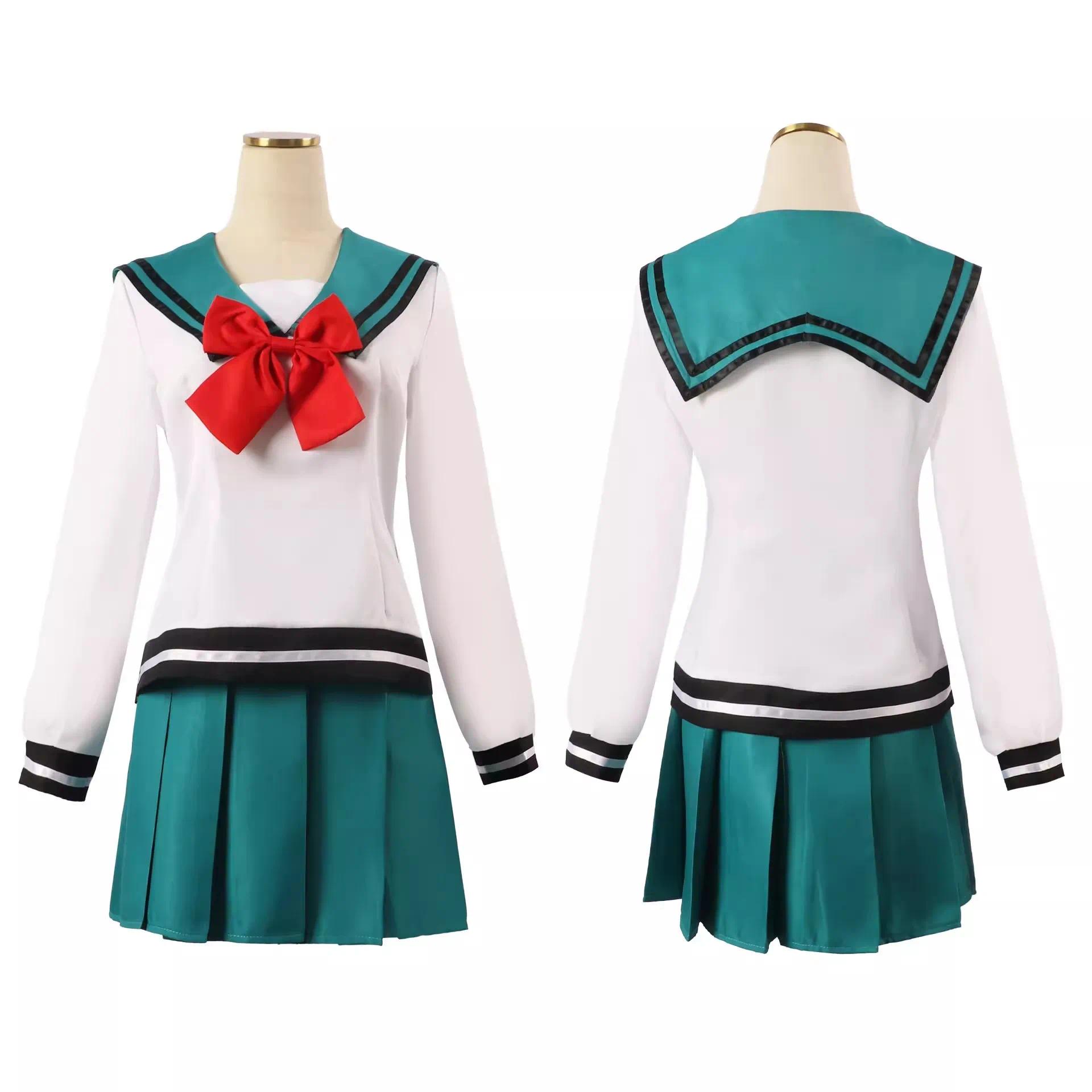 Anime Saiki Kusuo The Disastrous Life Cosplay K.-Nan Cosplay Teruhashi Kokomi Cosplay School Uniform Custome for Women Men Wig