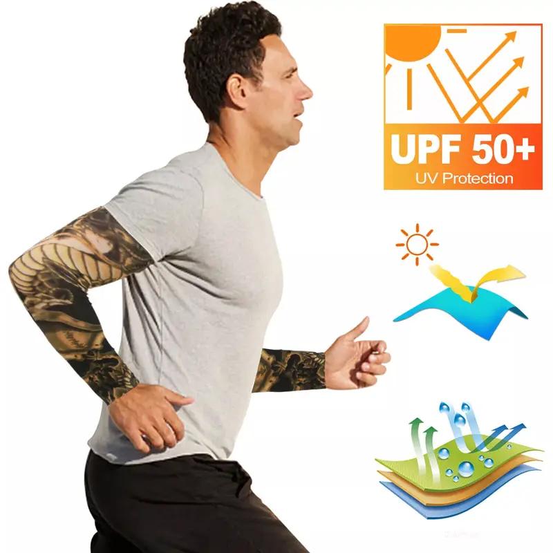 6PCS Halloween Cooling Tattoo Art Arm Sleeves Cover UV Sun Protection Sport Outdoor activities Set Temporary Fake Tattoo Sleeves for Men Women with Designs of Skull, Dragon, Rose, Koi Fish, Wolf, Buddha, Tribal 6PCS Halloween Cooling Tattoo Art Arm Sleeves Cover UV Sun Protection Sport Outdoor activities Set Temporary Fake Tattoo Sleeves for Men Women with Designs of Skull, Dragon, Rose, Koi Fish, Wolf, Buddha, Tribal