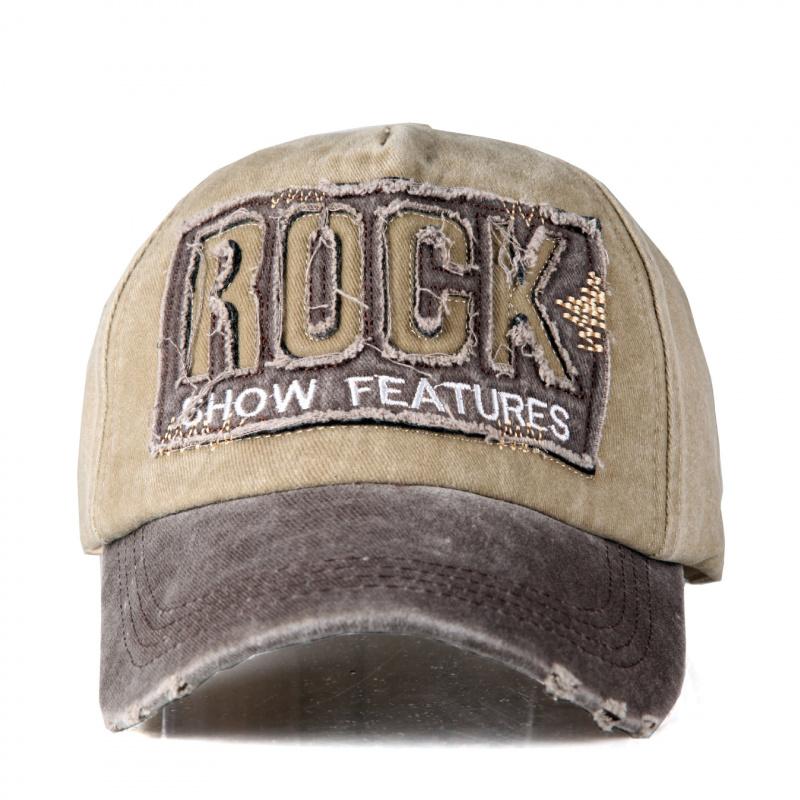 Washed distressed baseball cap, unique multifunctional men's hat, color-blocked duckbill cap, fashionable sun hat