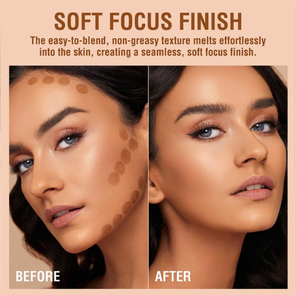 Waterproof Concealer for All Skin Tones, Long-Lasting Moisturizing Concealer, Cover Scars and Spots, Specially Designed for Women, High Quality Cosmetics