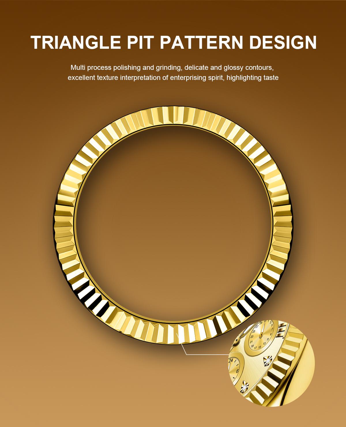 Ferhmen Men's Luxury Business Watch | Round Dial Mechanical-Quartz Timepiece | Stylish Dress Watch for Parties & Daily Wear | Premium Gift Box | Best Birthday Gift for Men 2026