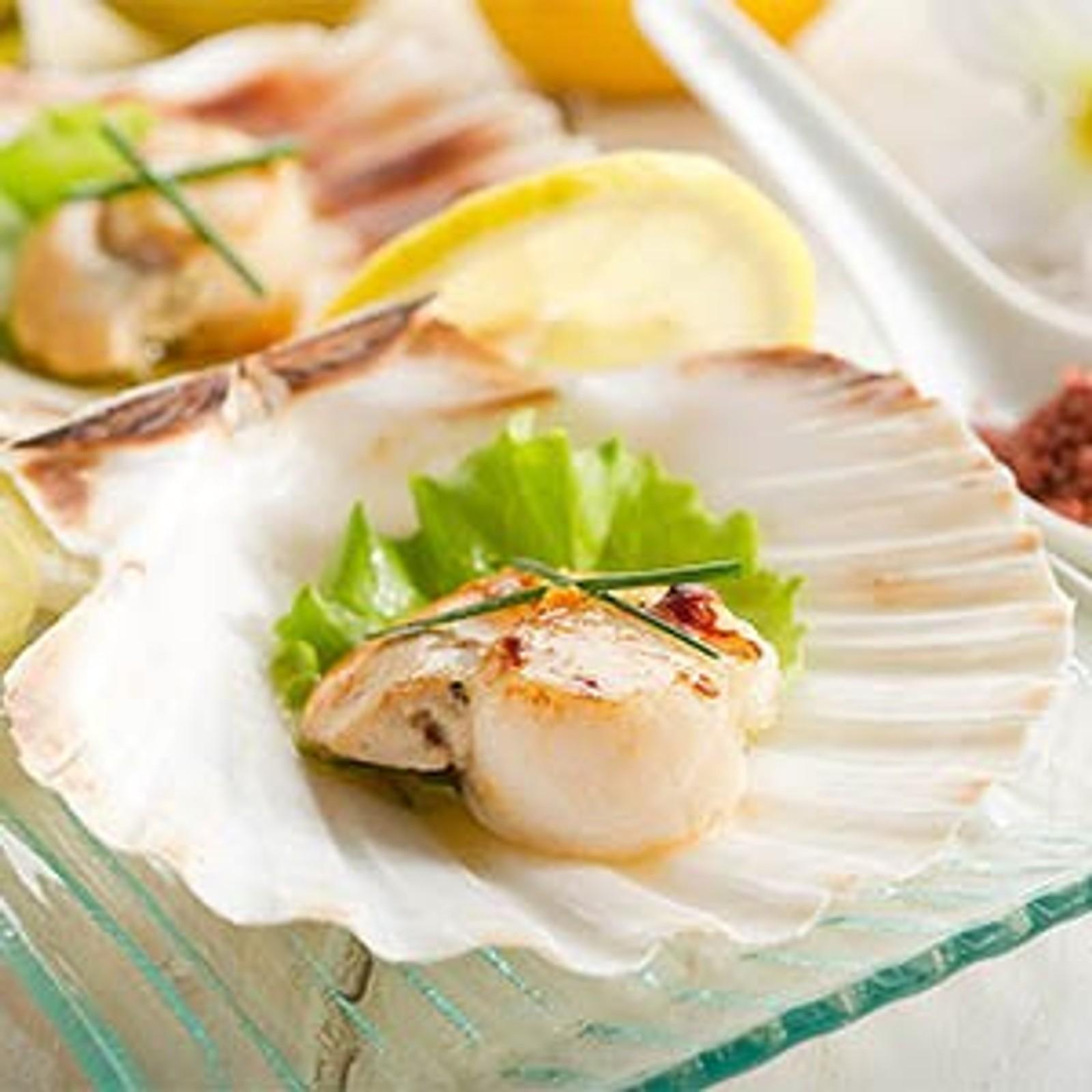10PCS Large Natural Seashells White Scallop Shells 4"-5" | Sea Shells for Crafts, Baking, Cooking and Serving Food, DIY Crafts, Seashell Beach Decorations and Home Decor