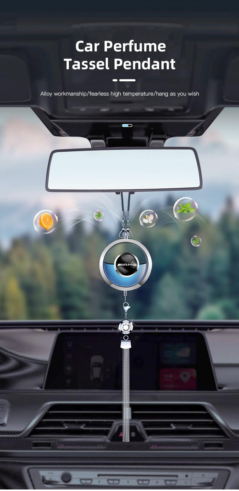 1Pcs Car Perfume Pendant Air Freshener Hanging Perfume Diffuser For Mercedes Benz AMG GLE GLS CLA CLE GLC CLS GLA W223 W213 W206 W464 W247 W167 W166 W222 W205 W204 W177 W246 W212 W221 W463