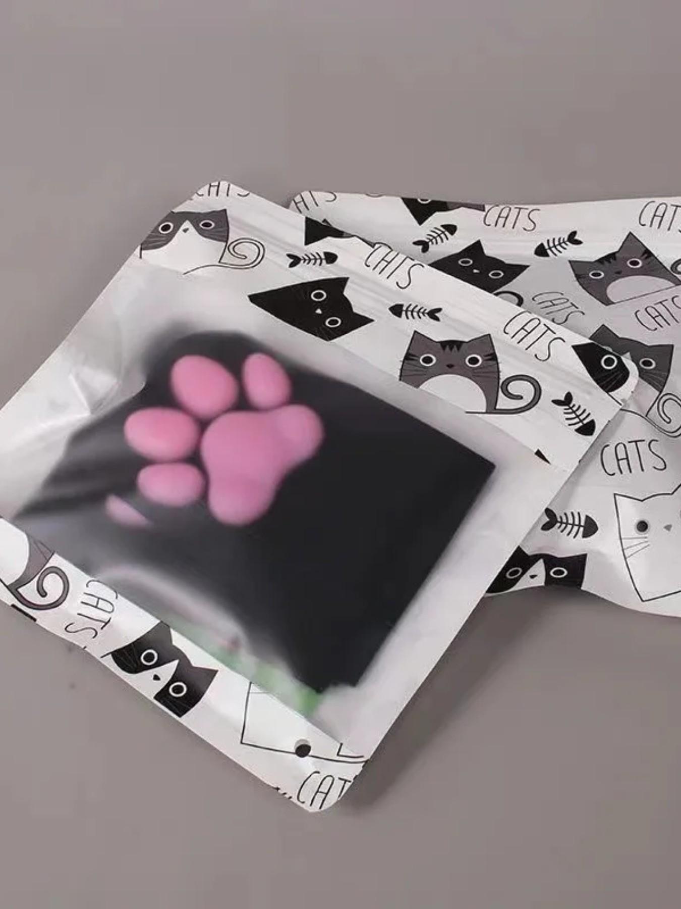 Cat Paw Pad Sock Pink Cute Lolita Thigh High Socks Soft Comfy Socks For Adult Children Women Cosplay 3D Kitten Claw Stockings Womenswear Party