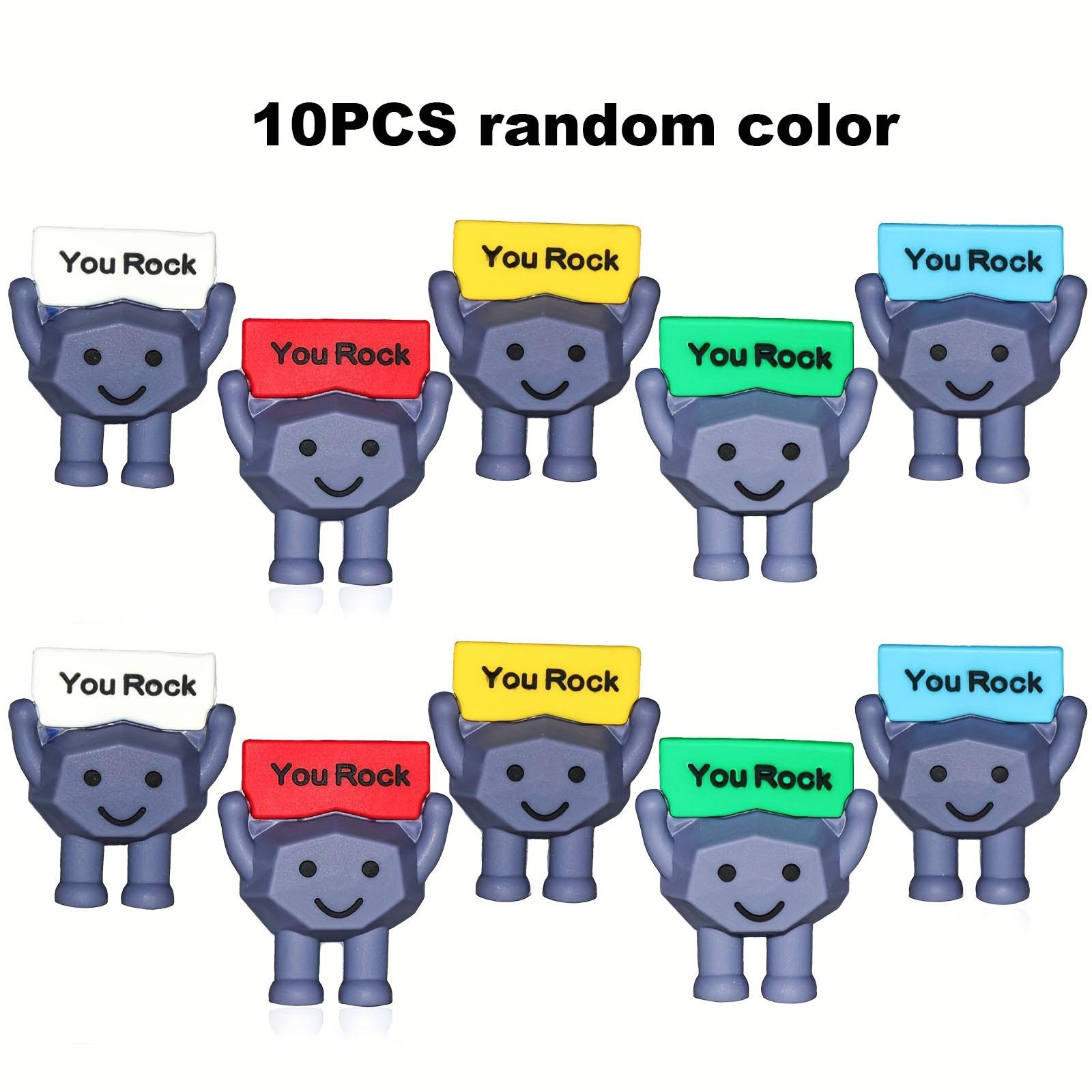 Random 10 Mini Inspirational Figurines Decorations, Encouragement Birthday Gifts for Colleagues Employees Teachers, Christmas Graduation Presents