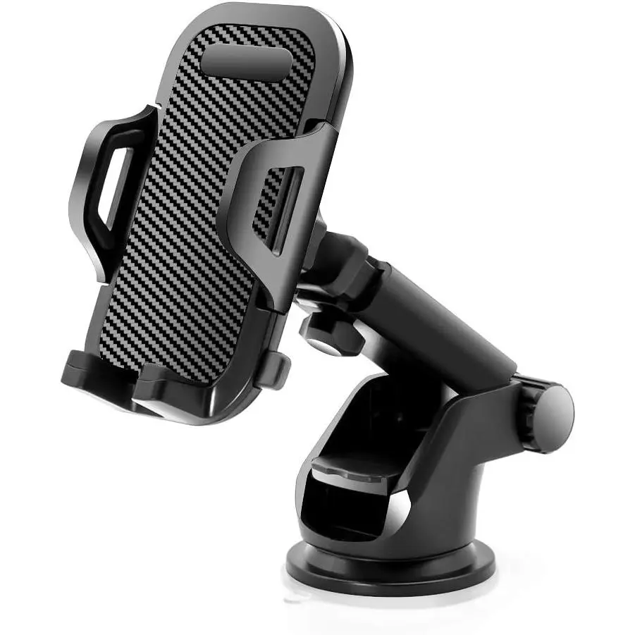 Phone Mount, Dashboard & Windshield Cell Phone Holder Stand with - Design 360° Rotation for  Smartphones