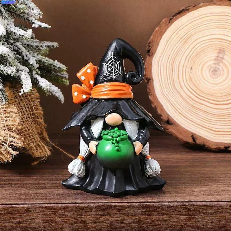 Halloween Potion Wizard Festival Decor, New Resin Desktop Ornament, Atmospheric Novelty Decoration, Perfect for Halloween Celebrations