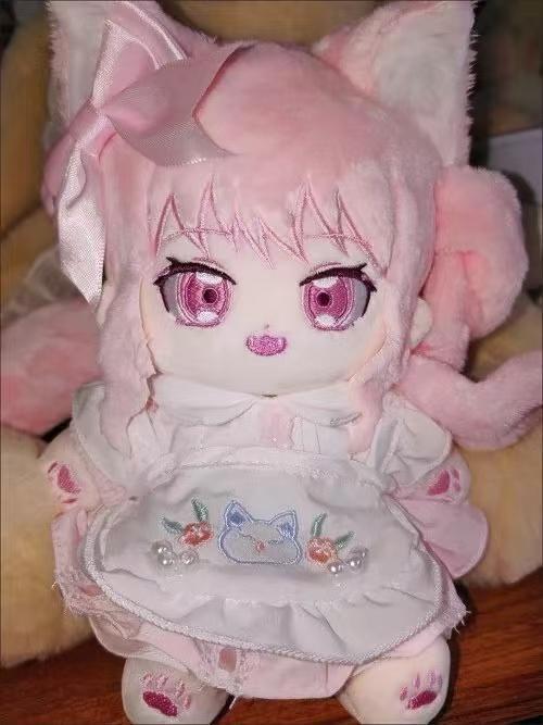 Stuffed 20cm Akiyama Mizuki Project Sekai Colorful Stage! Plush Dress Up Cotton Doll Toy for Kid Cute Figures Xmas Birthday Gift