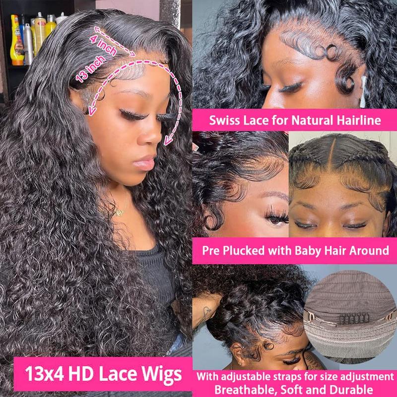 QUANDIAN Balayage Highlight Deep Wave Lace Front Wigs Human Hair FB/27 180% Density 13x4 HD Lace Frontal Wigs Human Hair Pre Plucked Ombre Lace Wig QUANDIAN Balayage Highlight Deep Wave Lace Front Wigs Human Hair FB/27 180% Density 13x4 HD Lace Frontal Wigs Human Hair Pre Plucked Ombre Lace Wig