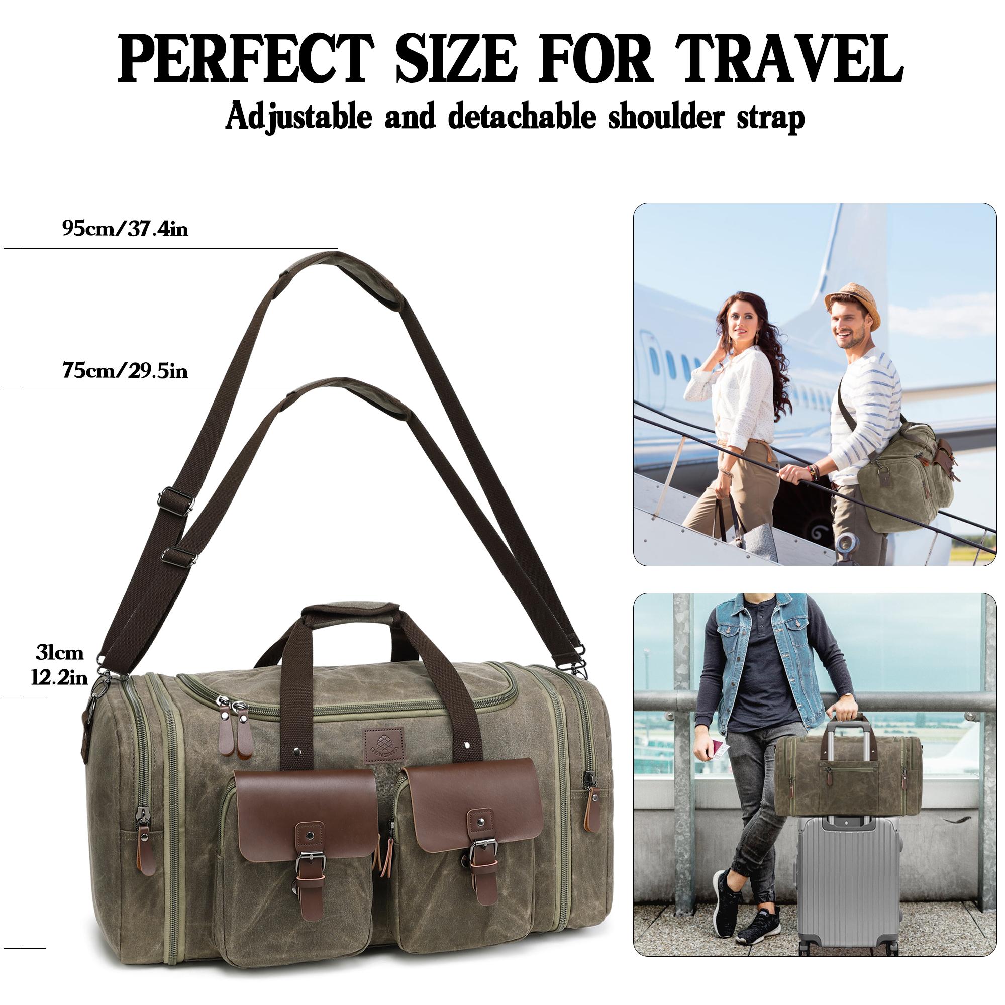 Densata Vintage Canvas Travel Duffle Bag for Men 50-60L Expandable Overnight Weekender Carry-On Large Capacity Crossbody Handbag Durable Outdoor Mega Spacious Lightweight Portable Convertible Waterproof family trip Waterproof Waxed CanvasDuffle Bag Spring Densata Vintage Canvas Travel Duffle Bag for Men 50-60L Expandable Overnight Weekender Carry-On Large Capacity Crossbody Handbag Durable Outdoor Mega Spacious Lightweight Portable Convertible Waterproof family trip Waterproof Waxed CanvasDuffle Bag Spring