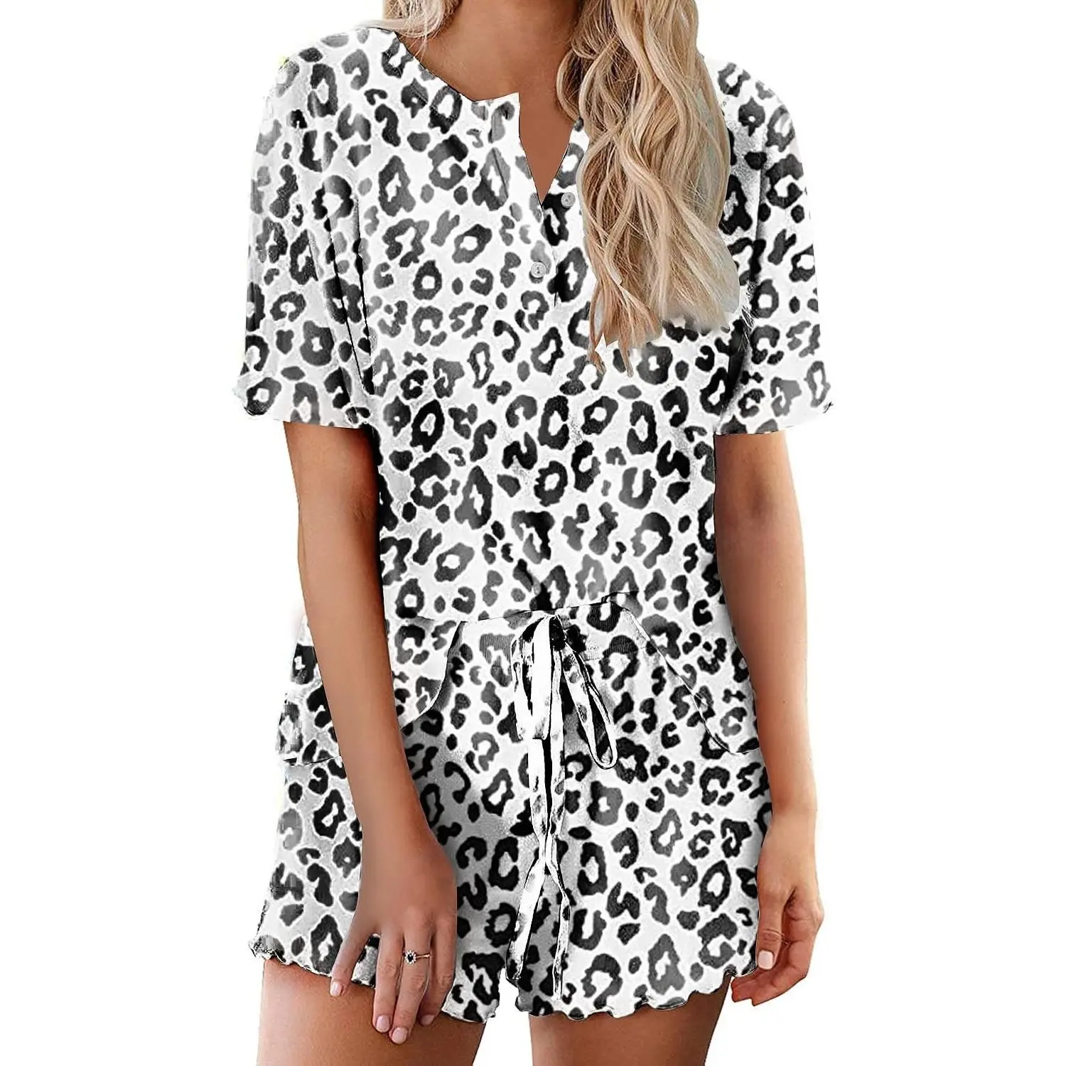 White Black Leopard