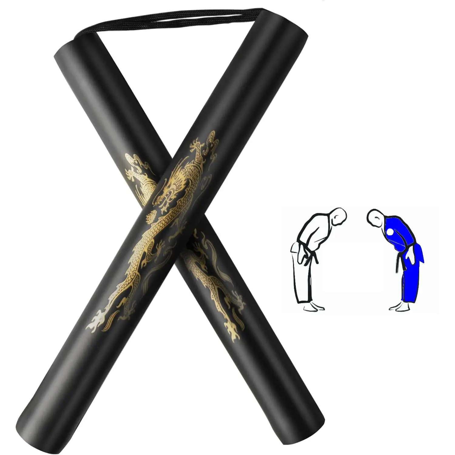 Nunchucks Nunchakus-Foam Safe Rubber Martial Arts Nunchakus for Kids/Beginner Practice