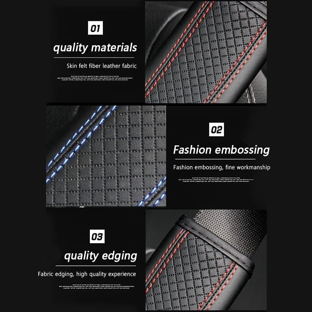 2-Pack PU Leather Car Safety Belt Shoulder Pads, Comfortable Pressure Relief Seatbelt Covers, Anti-Chafing Backpack Shoulder Protectors